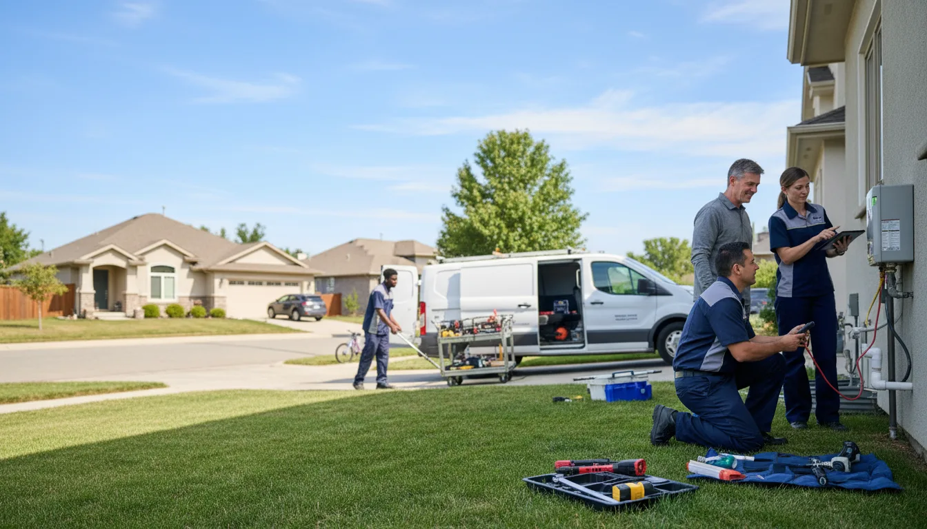 Tankless water heater service in Hobart, WA